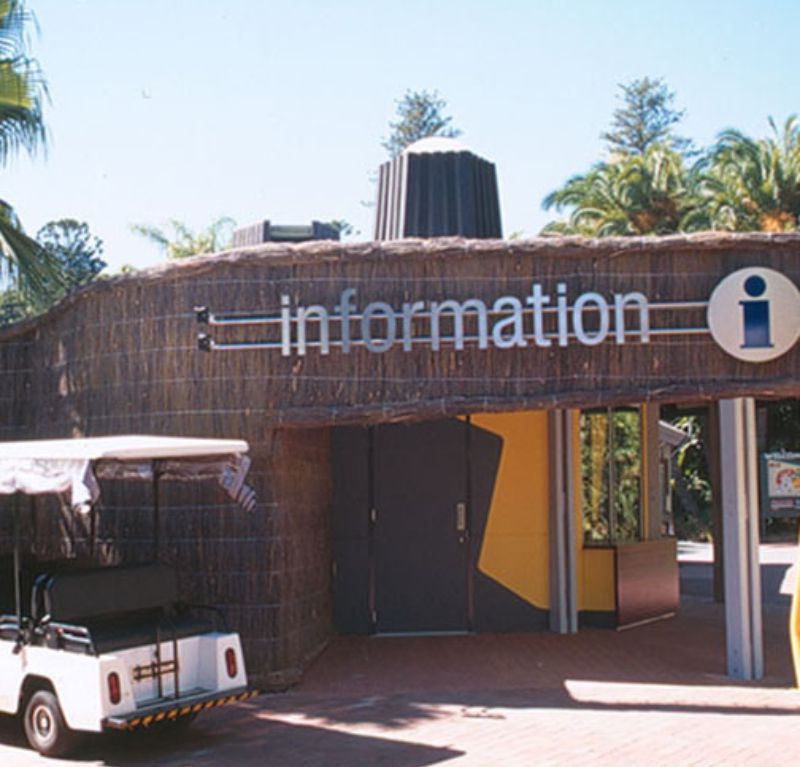 Perth Zoo Front Entry, Information Kiosk, Parenting Centre And Function Centre